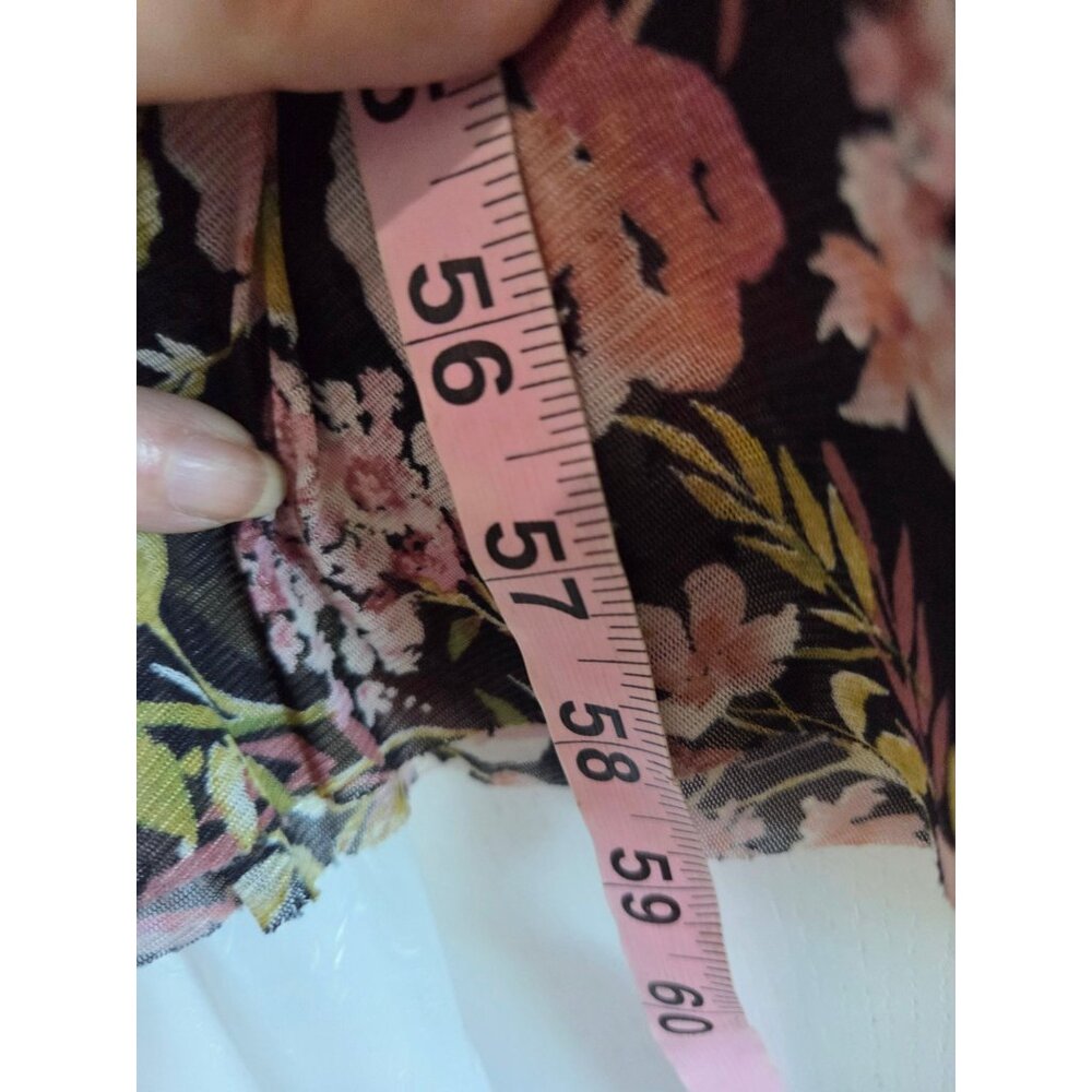Sunday in Brooklyn Black Floral V-Neck Maxi Dress - Picture 10 of 10